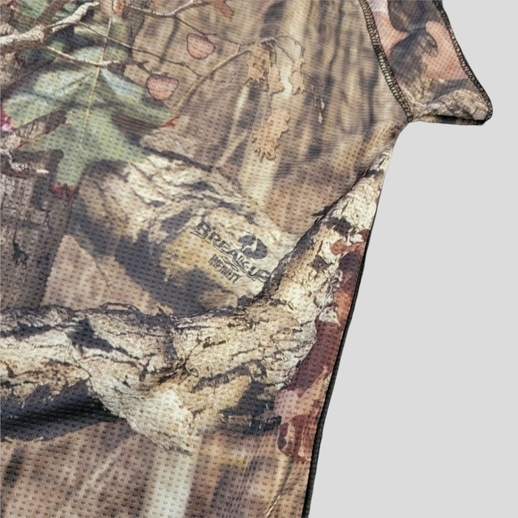 𝅺WOMEN'S Mossy Oak Break Up Infinity Camo Hunting Shirt sz 3XL 20 22 LS T15 - Picture 6 of 7